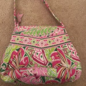 Vera Bradley Purse in Pinwheel Pink- Retired
